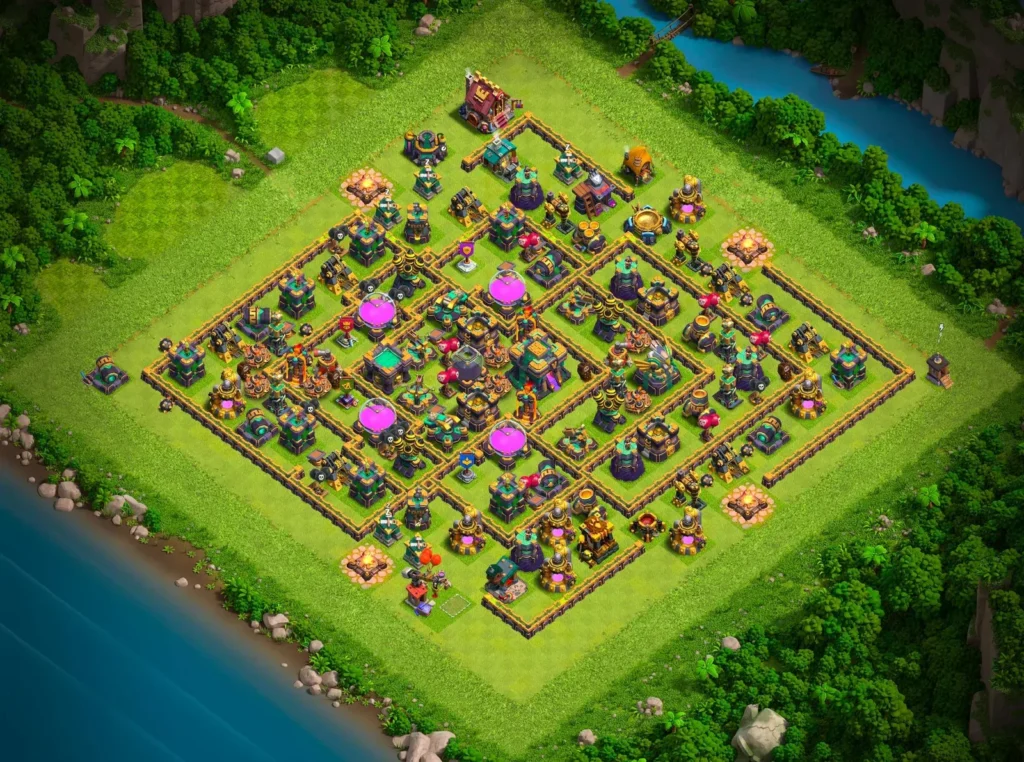 TH14 Farming Base: Robust Compartmentalized Defense