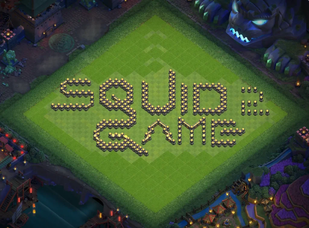 TH17 Funny Art-Base: Squid Game Logo Tribute