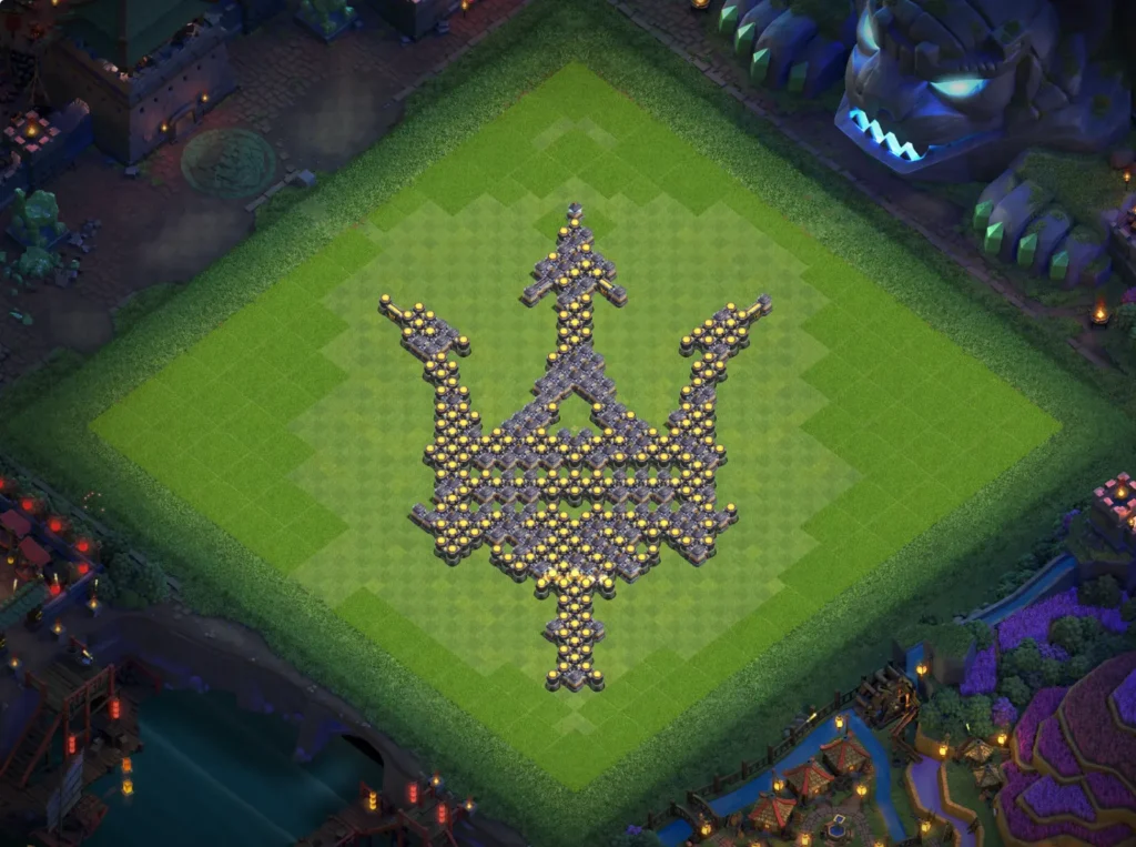 TH18 Maserati logo / Trident funny base