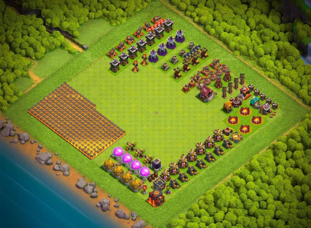 TH10 Upgrading Base