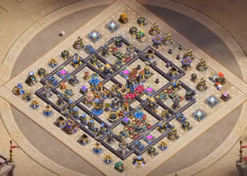 TH18 War Base with Cake-A-Pult — Anti 2 Star CWL Ultra-Dense Compact Core Clashiversary Layout (August 2026) + Copy Link