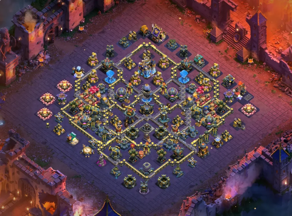 TH18 Diamond ring anti-2 star War base 2026