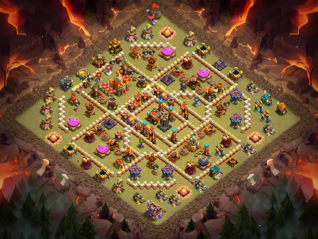 TH16 Asymmetrical Anti-3 Star War Base 2026