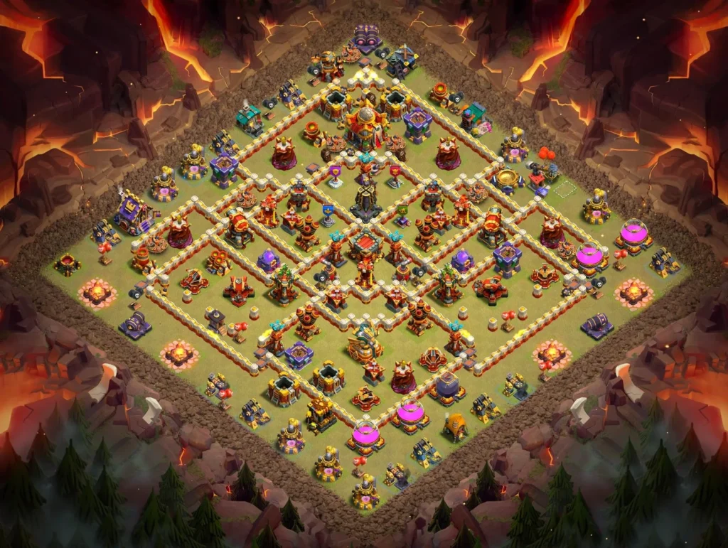 TH16 Asymmetrical Anti-3 Star War Base 2026