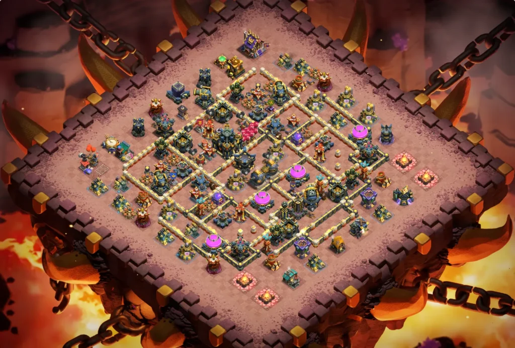 TH17 Ranked Base: Anti-3 Star Teaser Layout