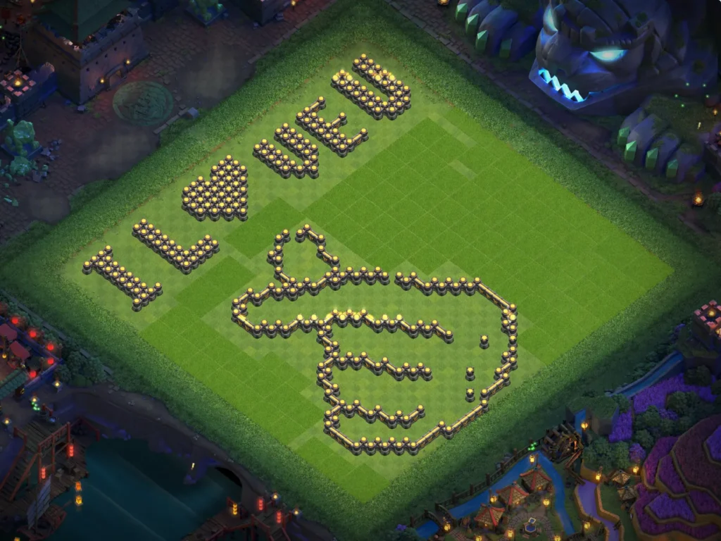 TH17 Funny Art-Base: ‘I Love You’ Finger Heart Design