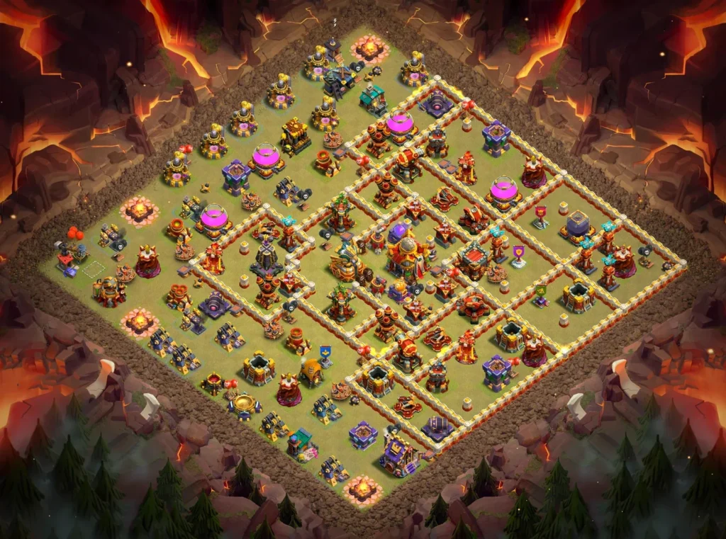 TH16 Asymmetrical Anti-3 Star War Base 2026