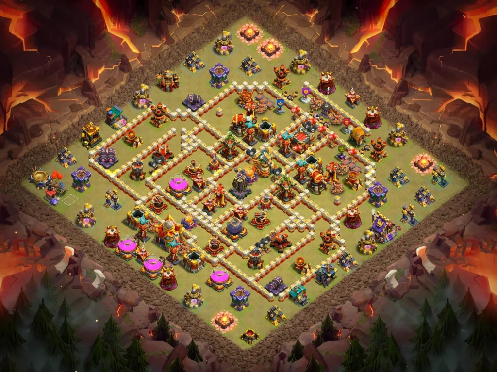 TH16 Asymmetrical Anti-3 Star War Base 2026