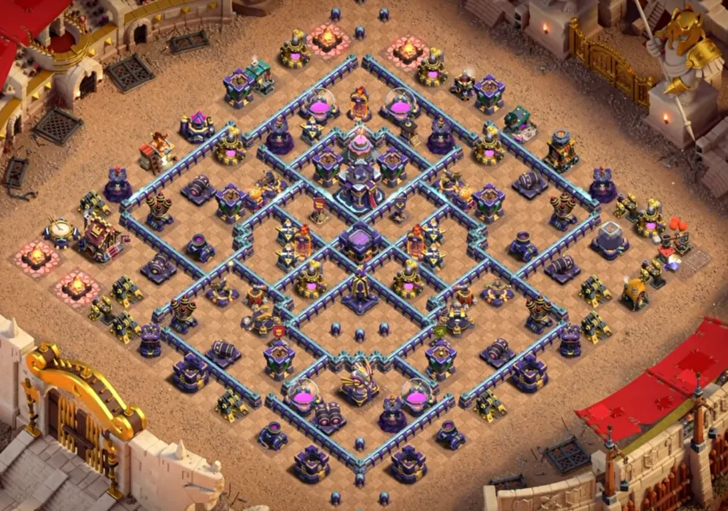 TH15 War Base with Cake-A-Pult — Anti 3 Star CWL Symmetric Open Ring Clashiversary Layout (August 2026) + Copy Link