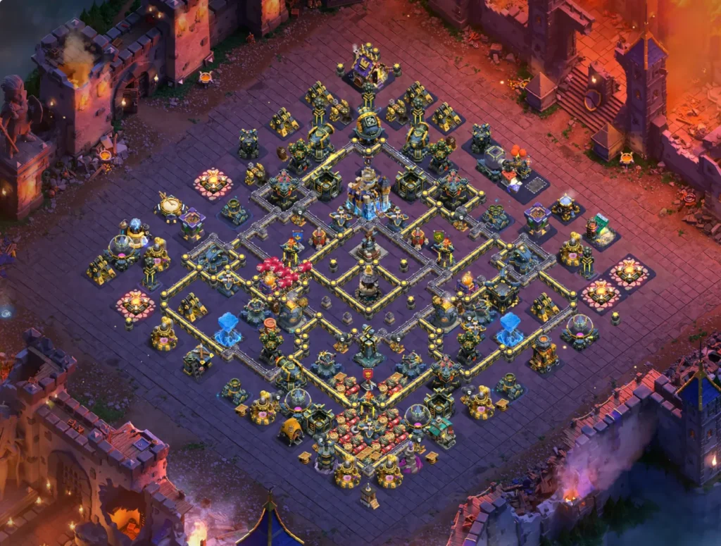 TH18 Diamond ring anti-2 star War base 2026