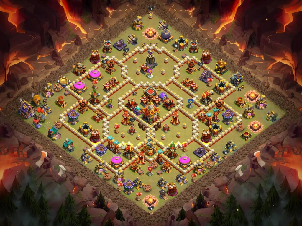 TH16 Centralized Anti-2 Star Ring War Base 2026