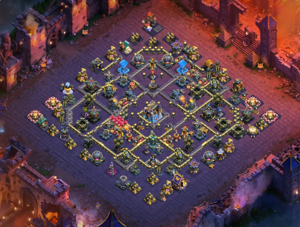 TH18 Diamond ring anti-2 star War base 2026