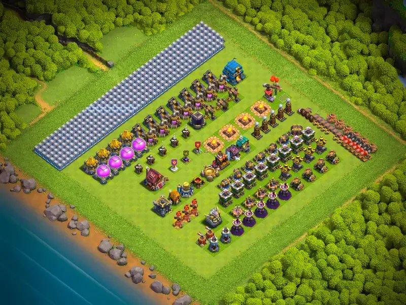 TH12 Base Progress