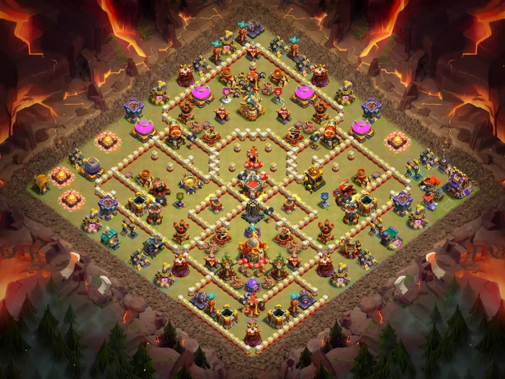 TH16 Centralized Cross Anti-2 Star War Base 2026