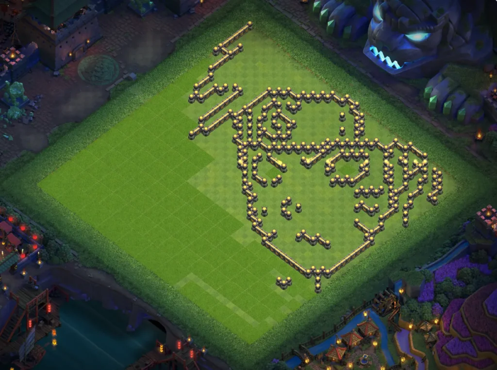 TH17 Funny Art-Base: Playful Character Wall Portrait