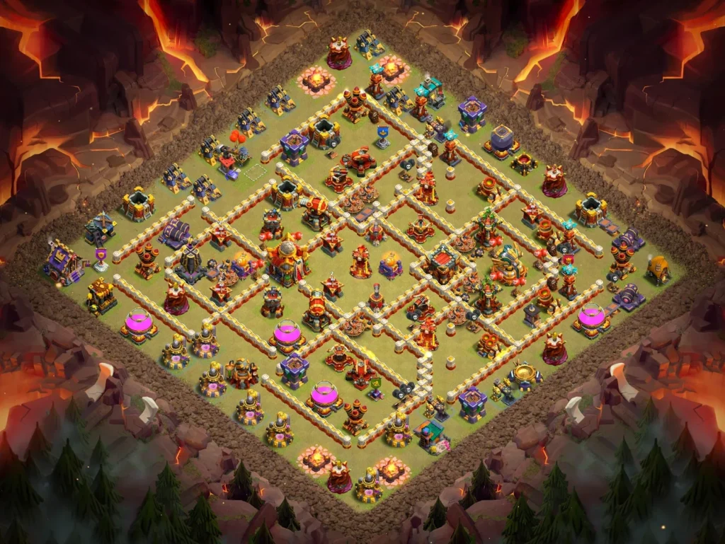 TH16 Asymmetrical Anti-3 Star War Base 2026