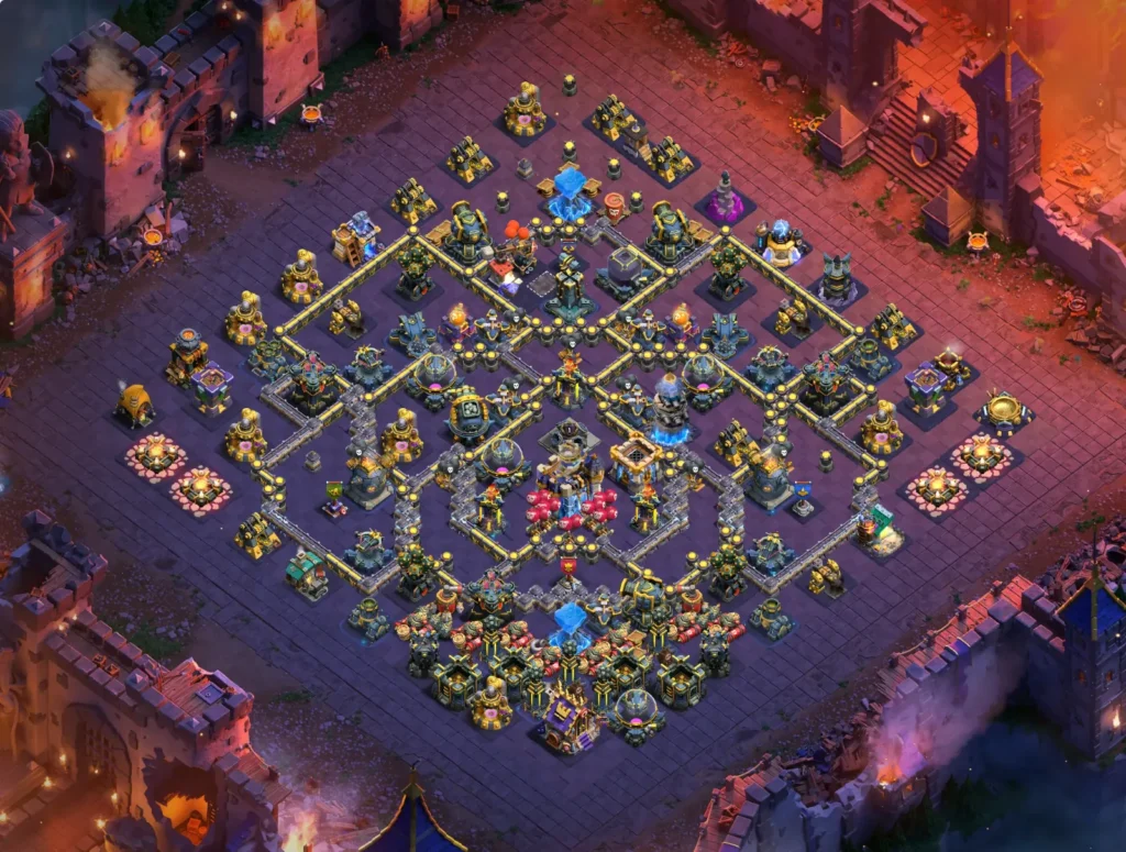 TH18 Diamond ring anti-2 star War base 2026