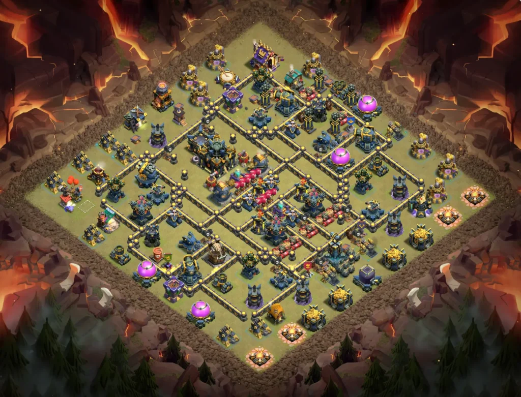 TH17 Asymmetrical anti-3 star War base 2026