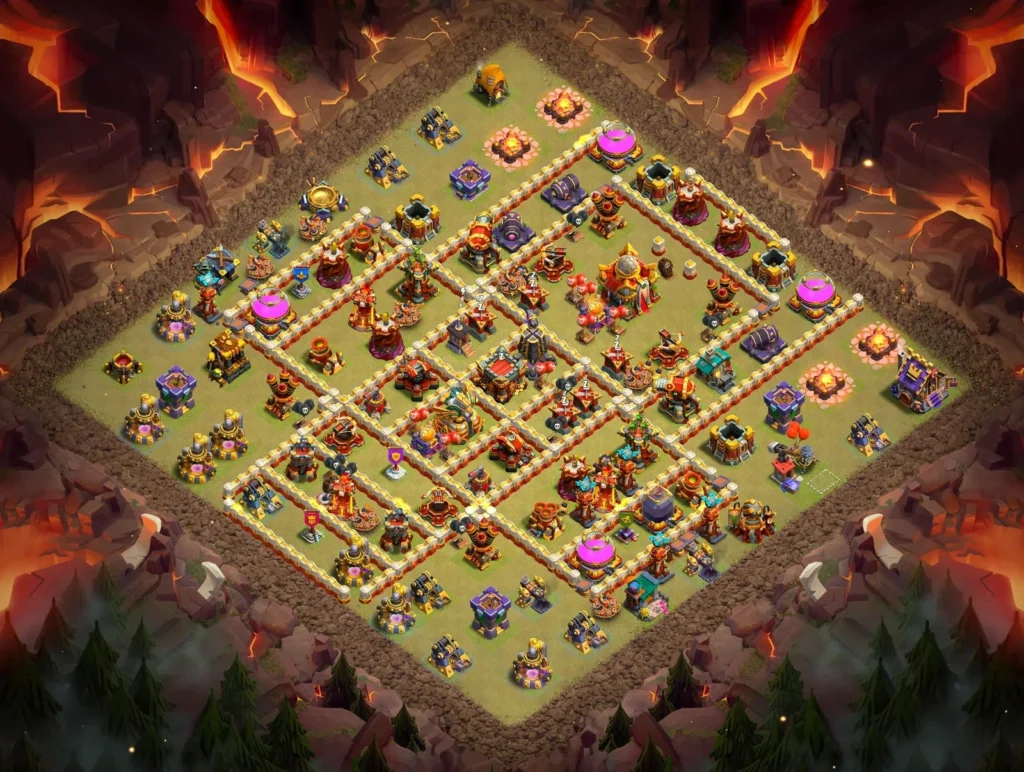 TH16 Asymmetrical Anti-3 Star War Base 2026