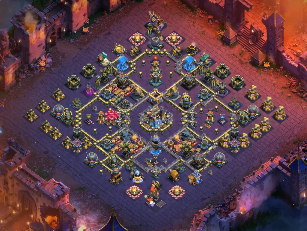 TH18 Diamond ring anti-2 star War base 2026
