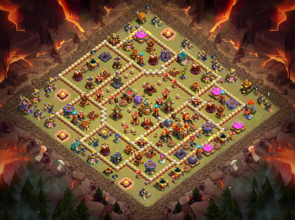 TH16 Anti-3 Star Compartment War Base 2026