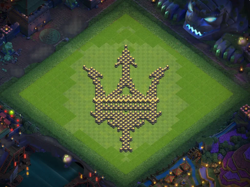 TH17 Funny Art-Base: Maserati Trident Emblem Design