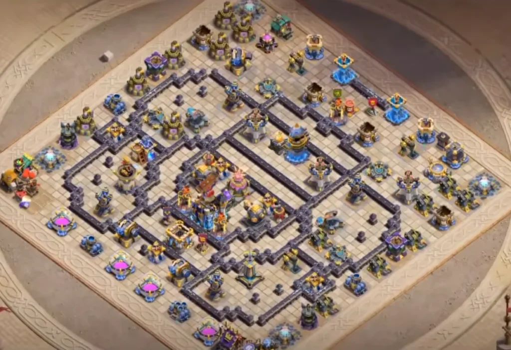 TH18 War Base with Cake-A-Pult — Anti Ground / Anti Root Rider CWL Open Zone Clashiversary Layout (August 2026) + Copy Link