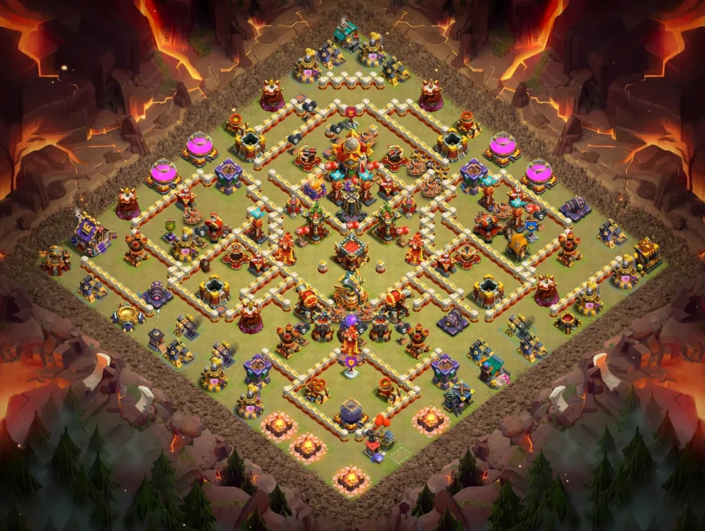 TH16 Centralized Cross Anti-2 Star War Base 2026