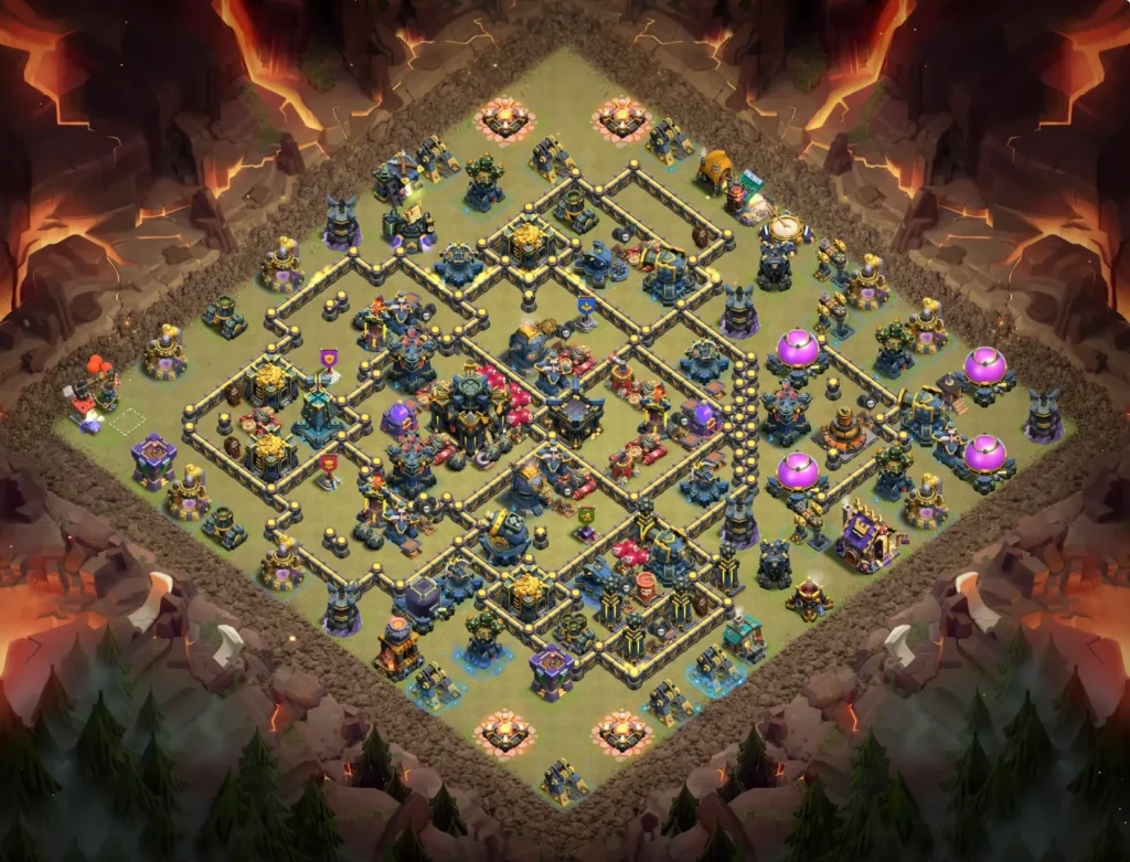 TH17 Asymmetrical anti-3 star War base 2026