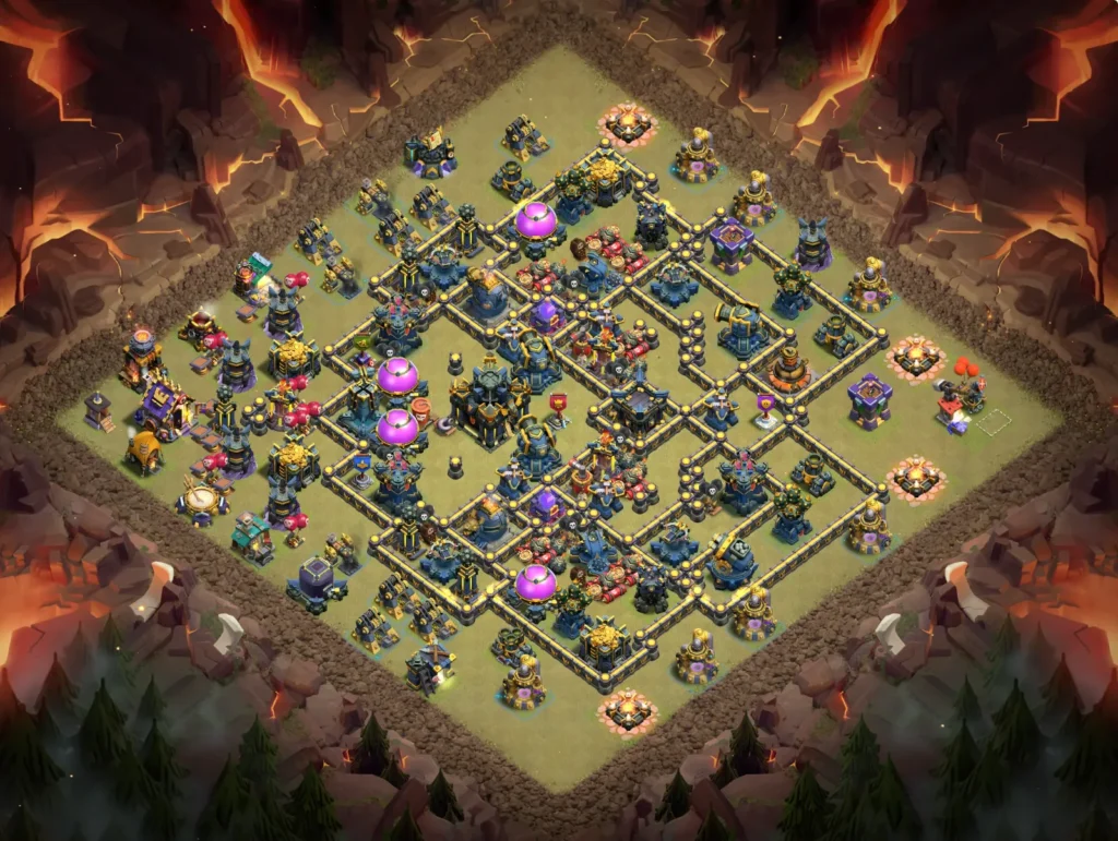 TH17 Asymmetrical anti-3 star War base 2026