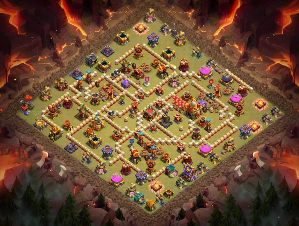 TH16 Asymmetrical Anti-3 Star War Base 2026