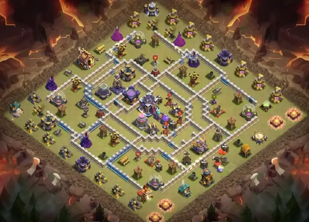 TH15 Ranked Base with Cake-A-Pult — Anti 3 Star Asymmetric Interlocking Layout (August 2026) + Copy Link