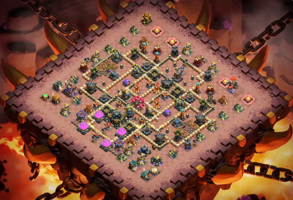 TH17 Ranked Base: Anti-3 Star Symmetric Box Layout