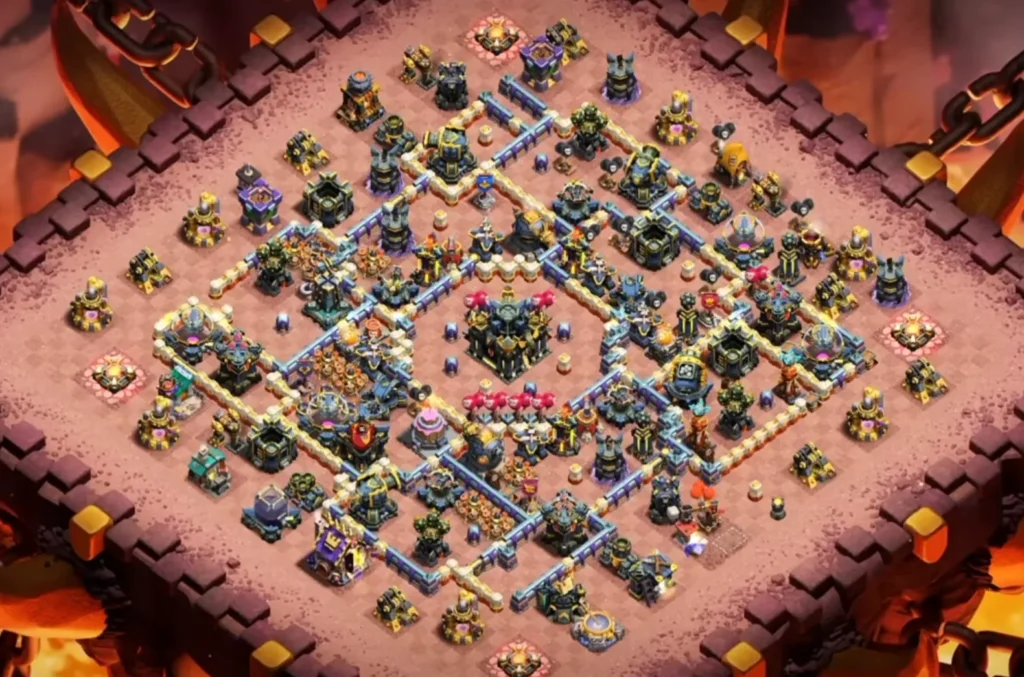 TH17 Ranked Base with Cake-A-Pult — Anti Ground Wide Open Compartment Clashiversary Crafted Defense Layout (August 2026) + Copy Link