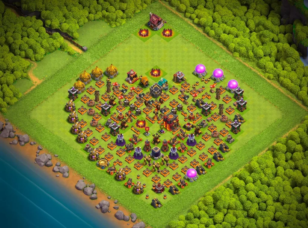 TH10 Progress Base : Heart Design