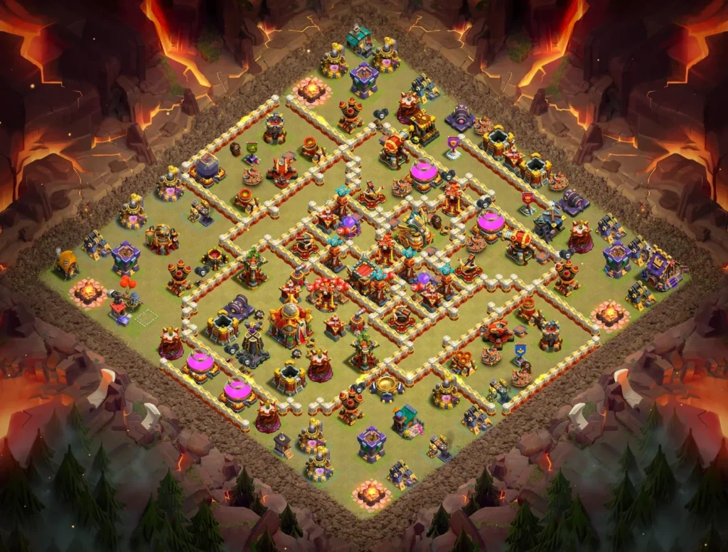 TH16 Asymmetrical Anti-3 Star War Base 2026