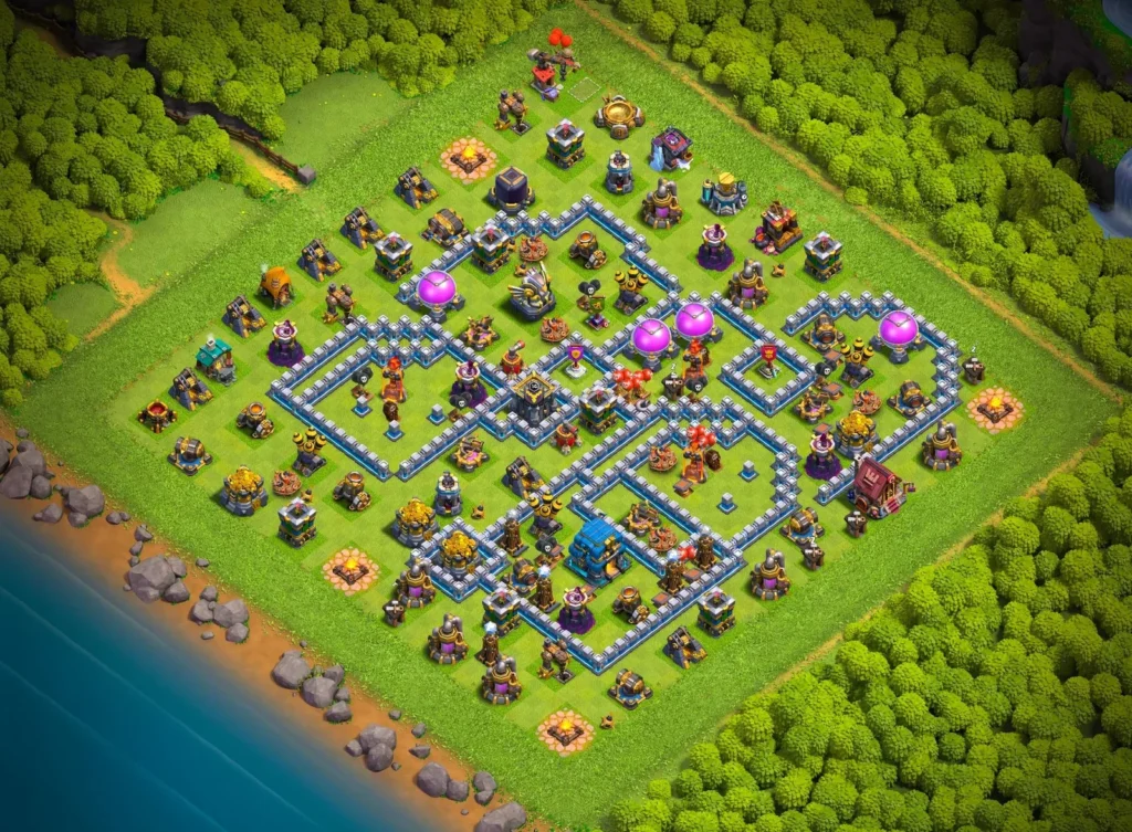 TH12 Ultimate Farming Base: Top-Tier Loot Protection Layout | Clash of Clans Defense
