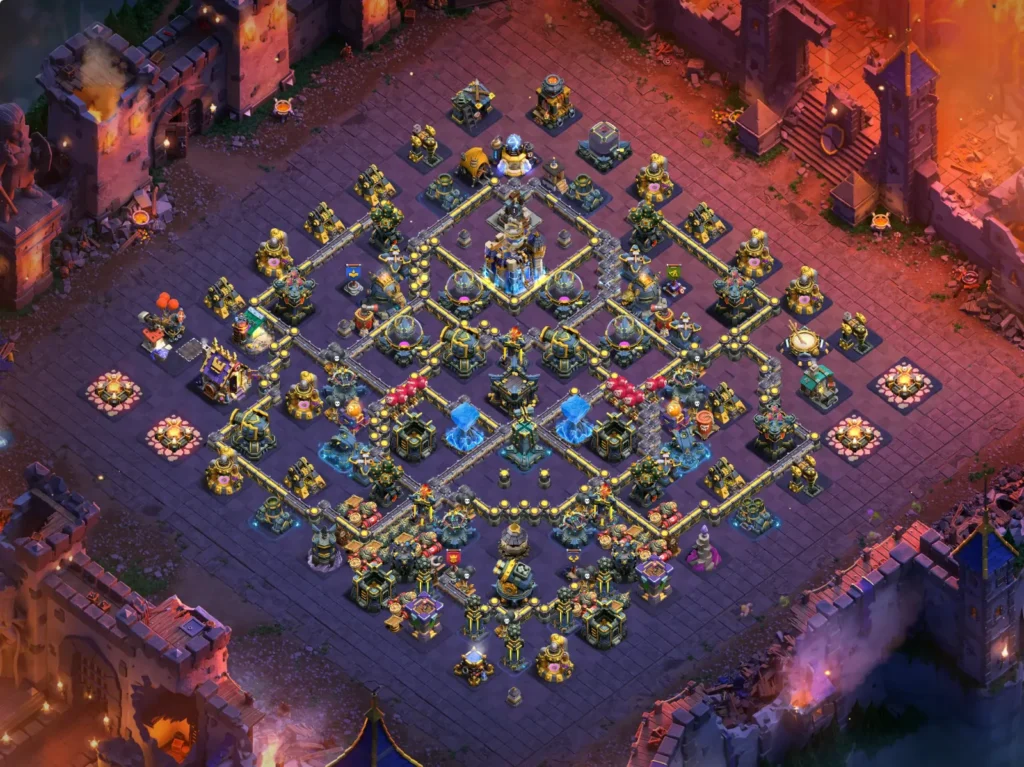 TH18 Diamond ring anti-2 star War base 2026