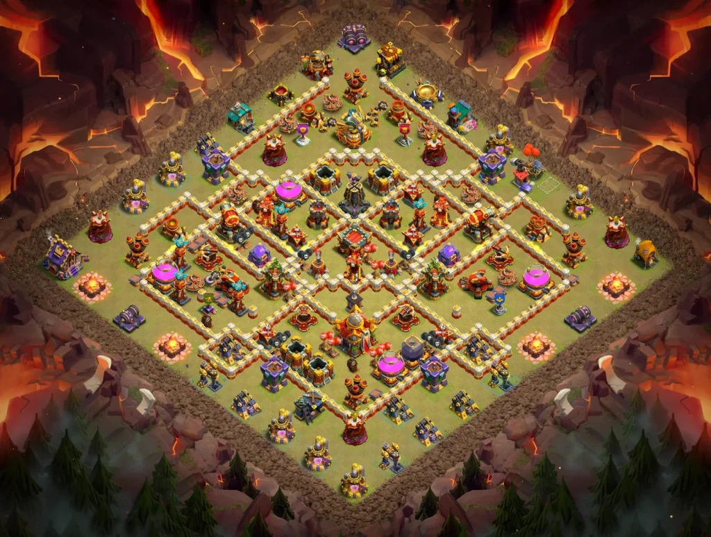 TH16 Asymmetrical Anti-3 Star War Base 2026