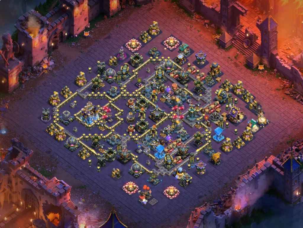 TH18 Asymmetrical anti-3 star War base 2026