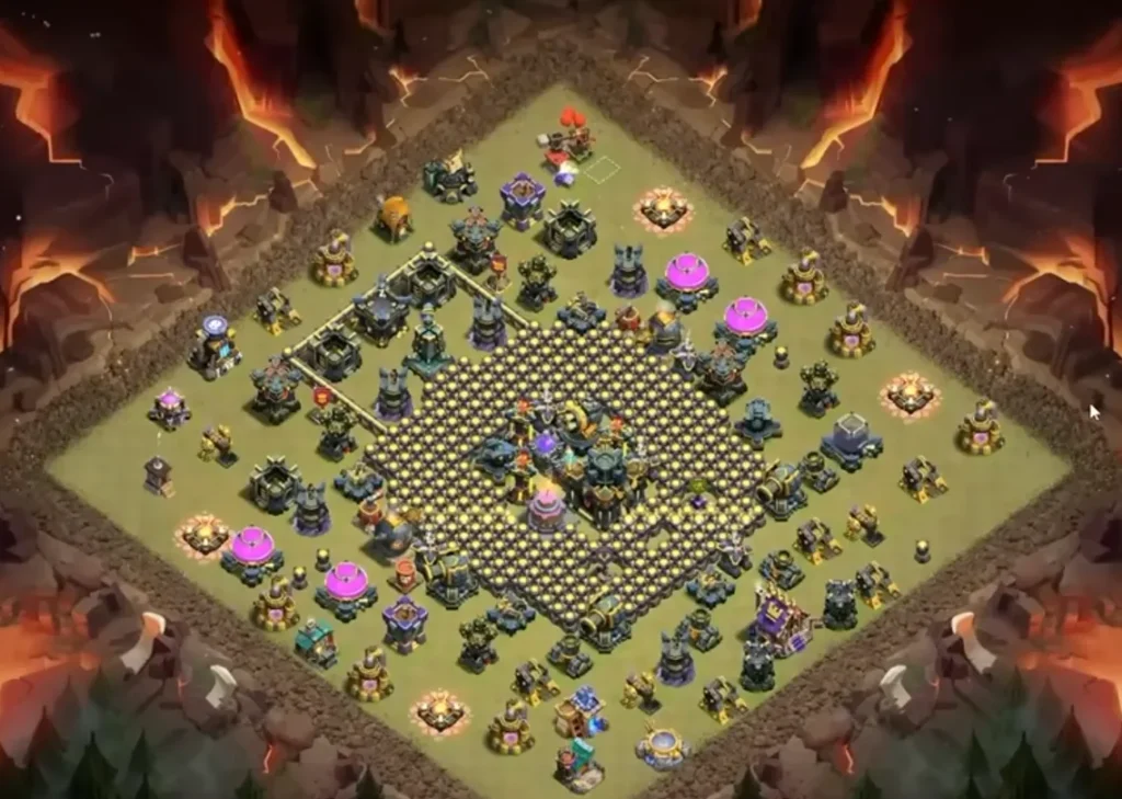 TH17 Ranked Base with Cake-A-Pult — Anti Ground / Anti Root Rider Walled Core Layout (August 2026) + Copy Link
