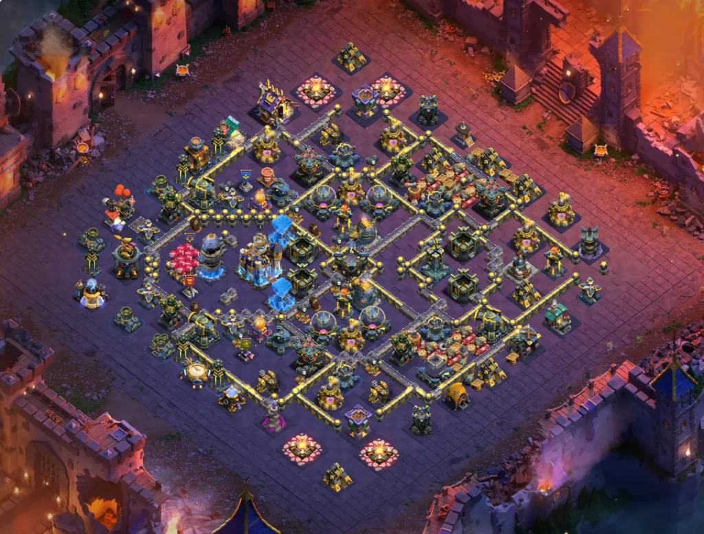 TH18 Asymmetrical anti-3 star War base 2026