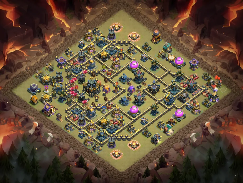 TH17 Asymmetrical anti-3 star War base 2026
