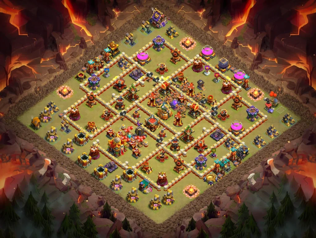 TH16 Asymmetrical Anti-3 Star War Base 2026