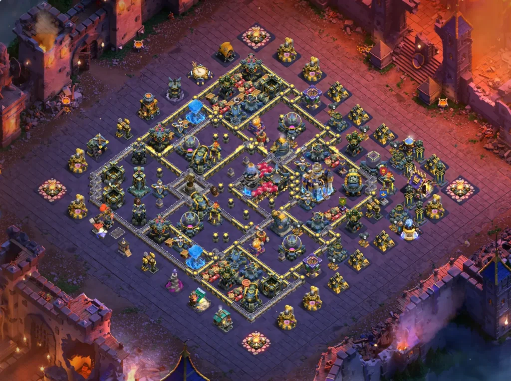 TH18 Square ring anti-2 star War base 2026