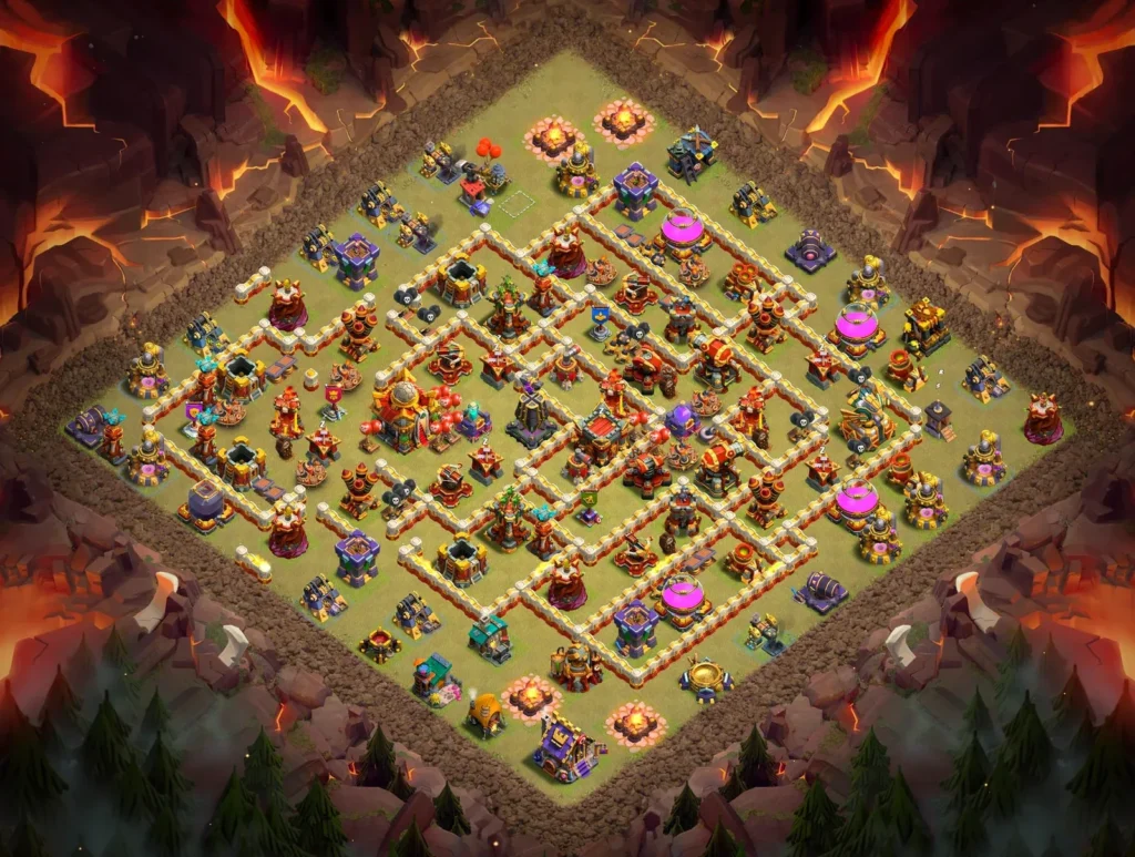 TH16 Asymmetrical Anti-3 Star War Base 2026